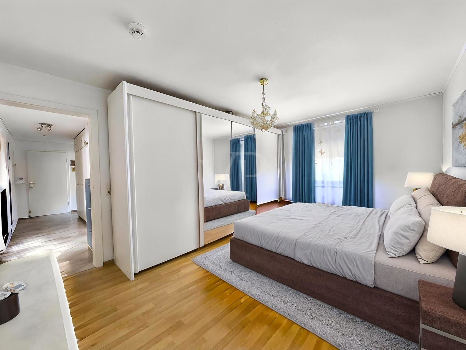 Schlafzimmer (digitales Staging)