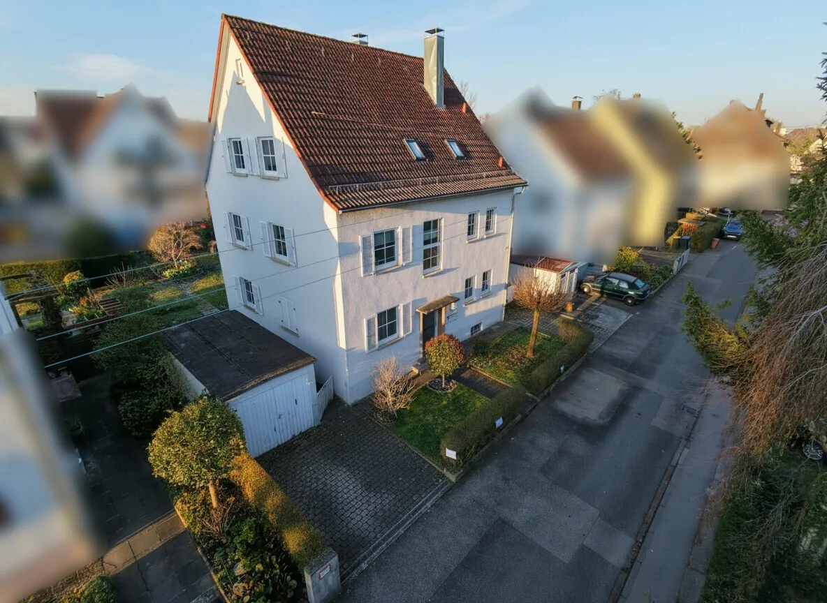 Drohnenaufnahme Frontansicht
