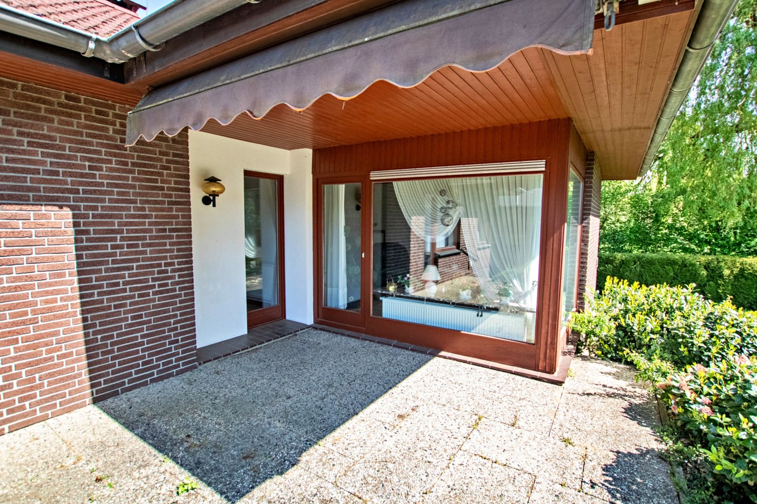 Überdachte Terrasse