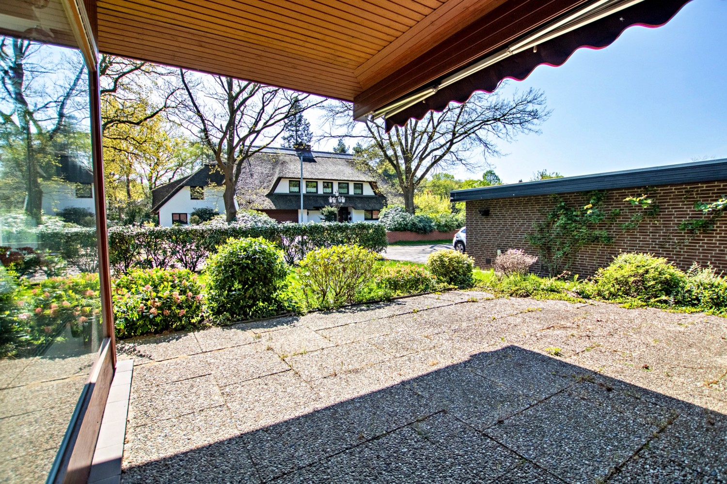 Überdachte Terrasse