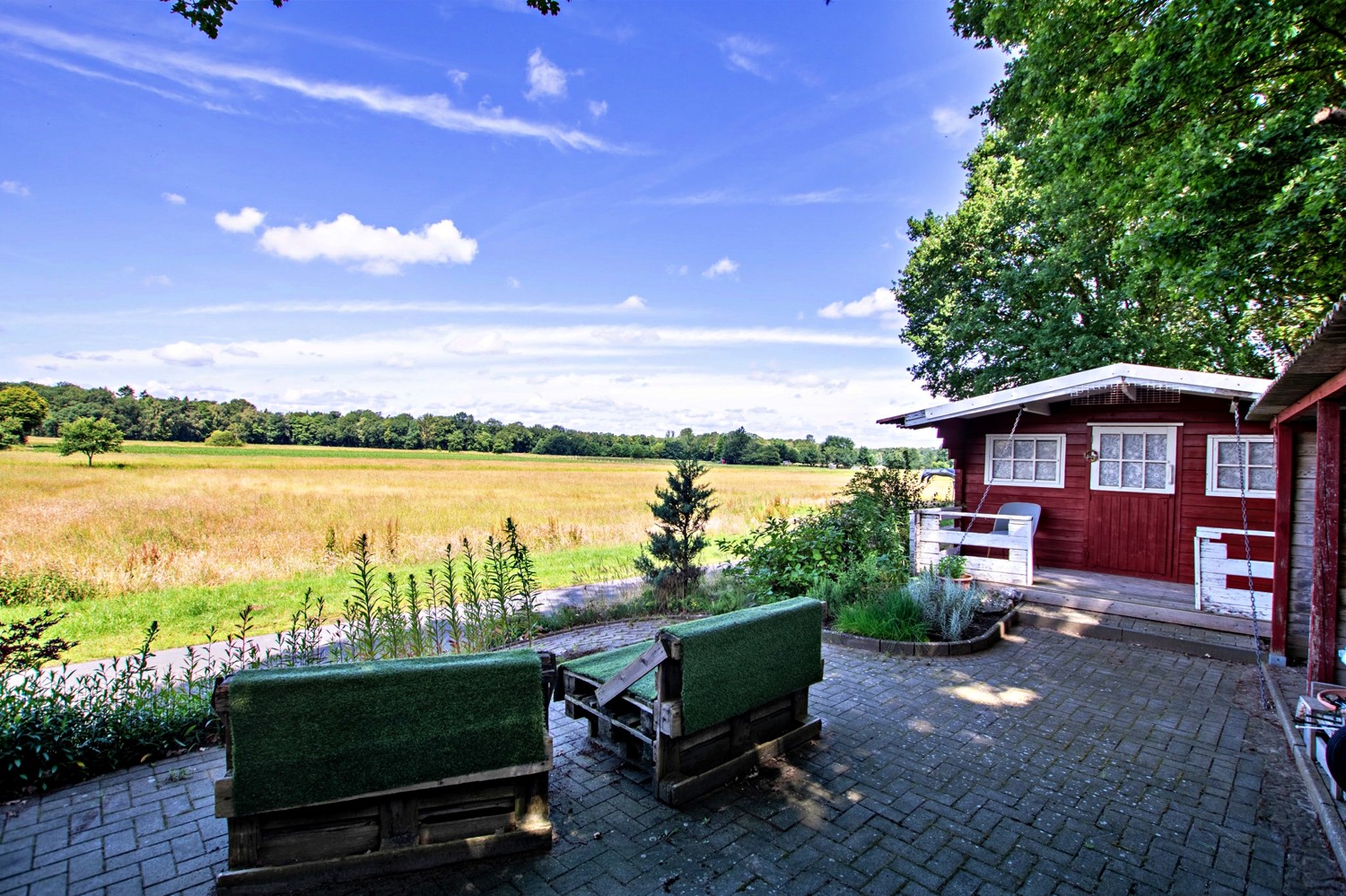 Weitblick von der Terrasse