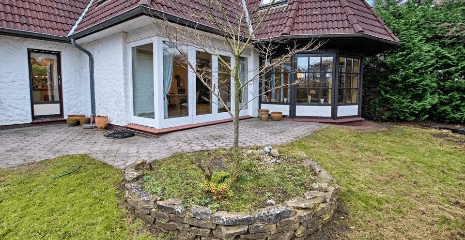 Blick auf das Haus