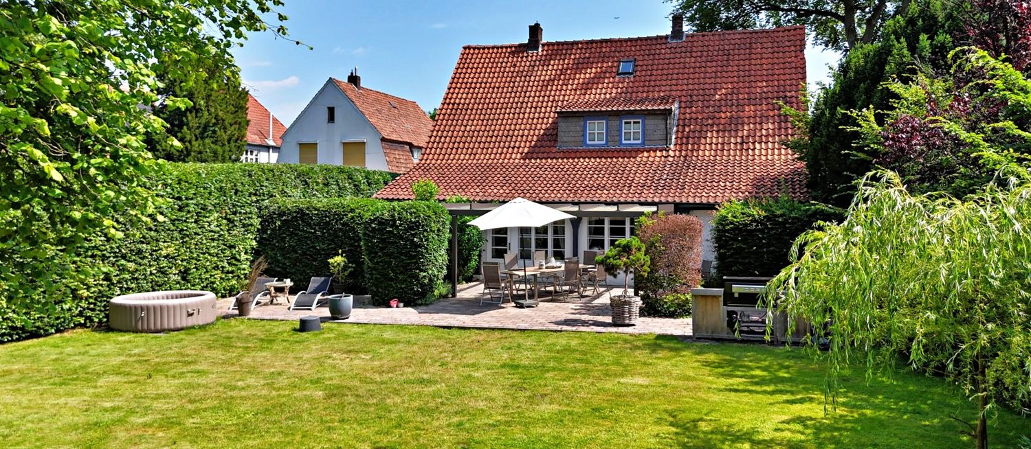 Blick auf das Haus