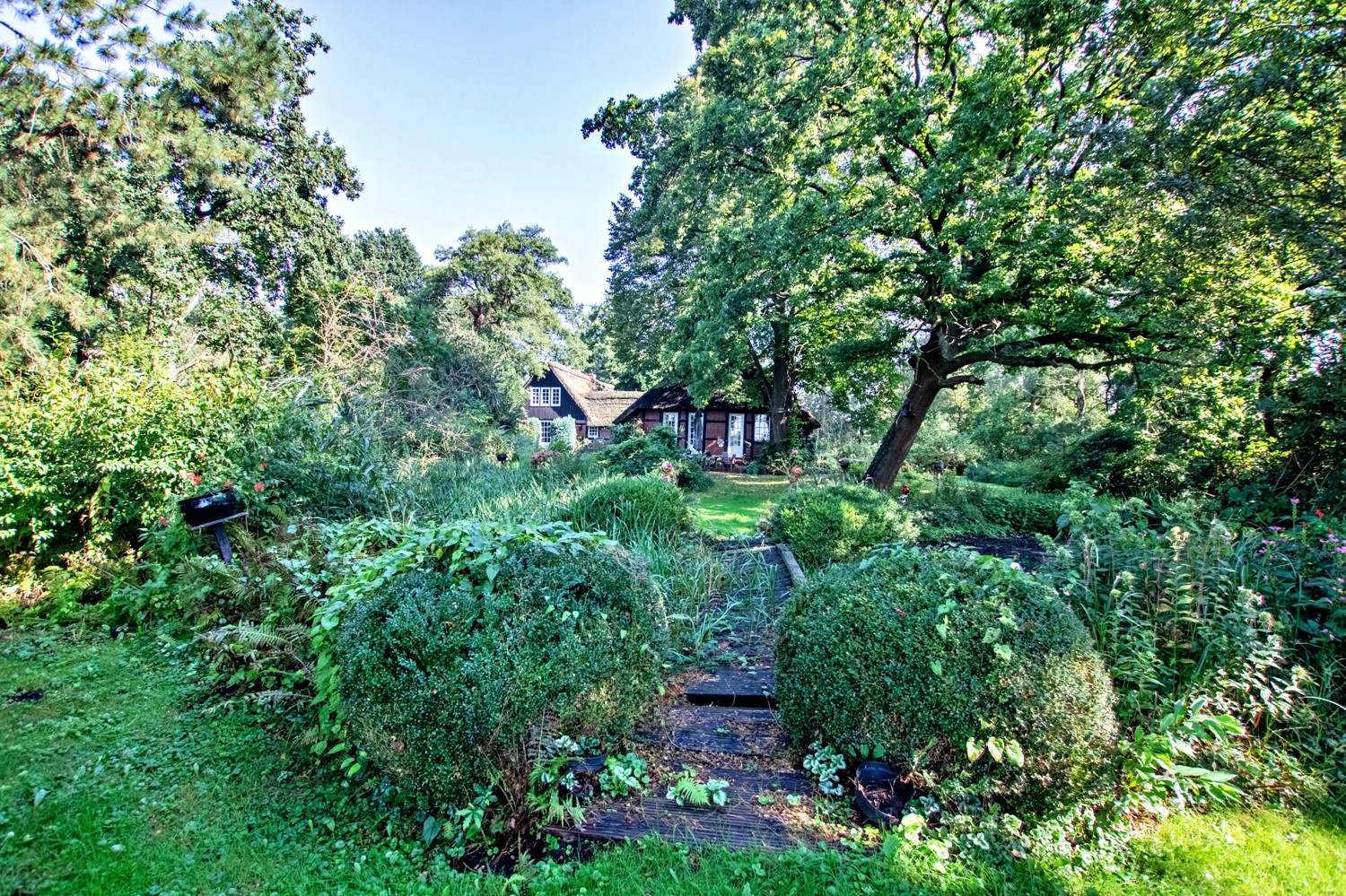 Blick auf das Haus