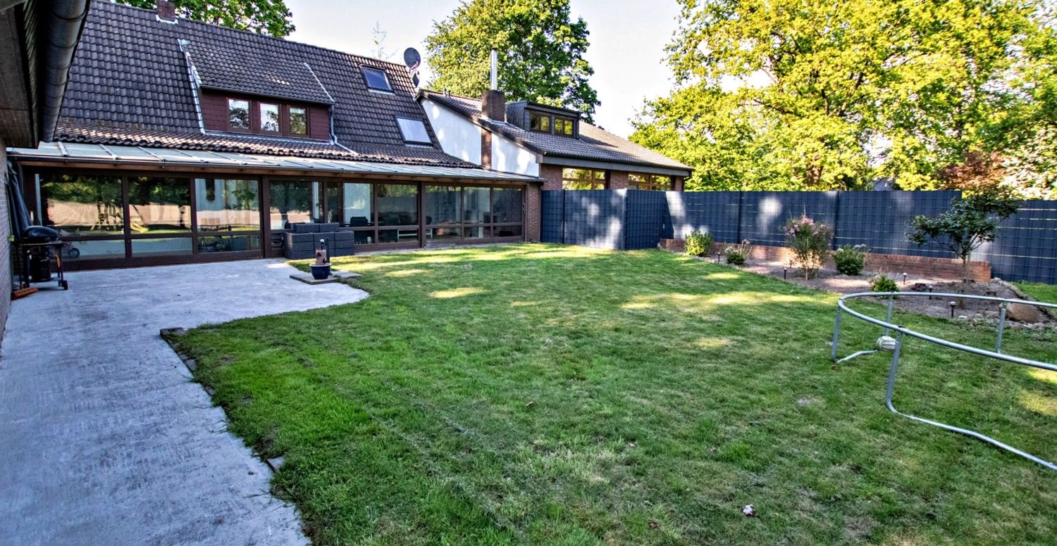 Blick zum Haus