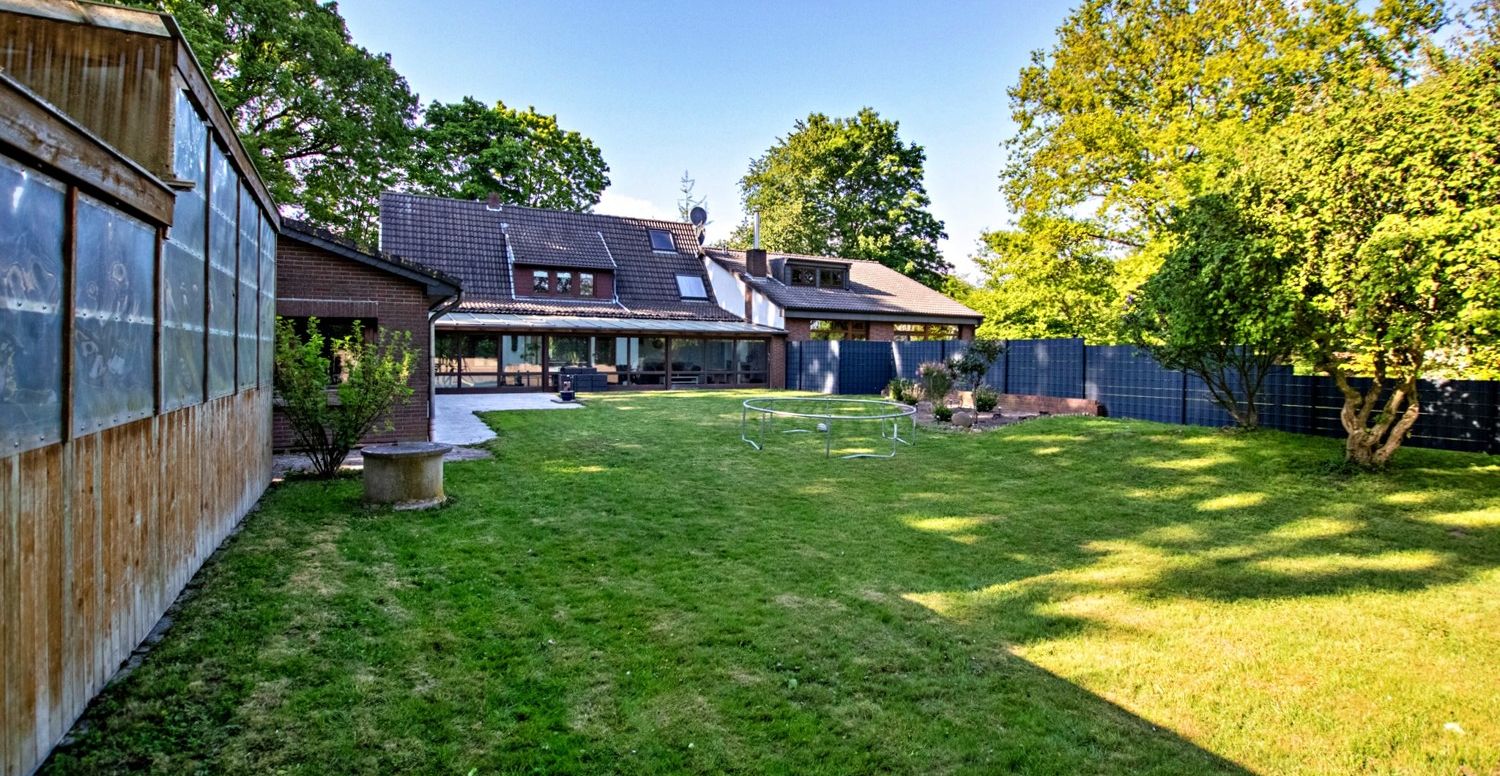 Blick zum Haus