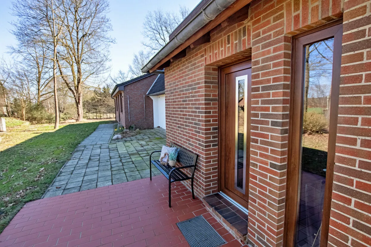 Eingang Haus rechts