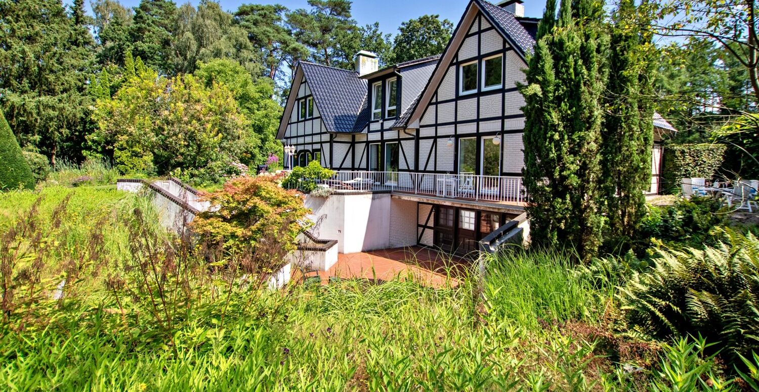 Blick auf das Haus