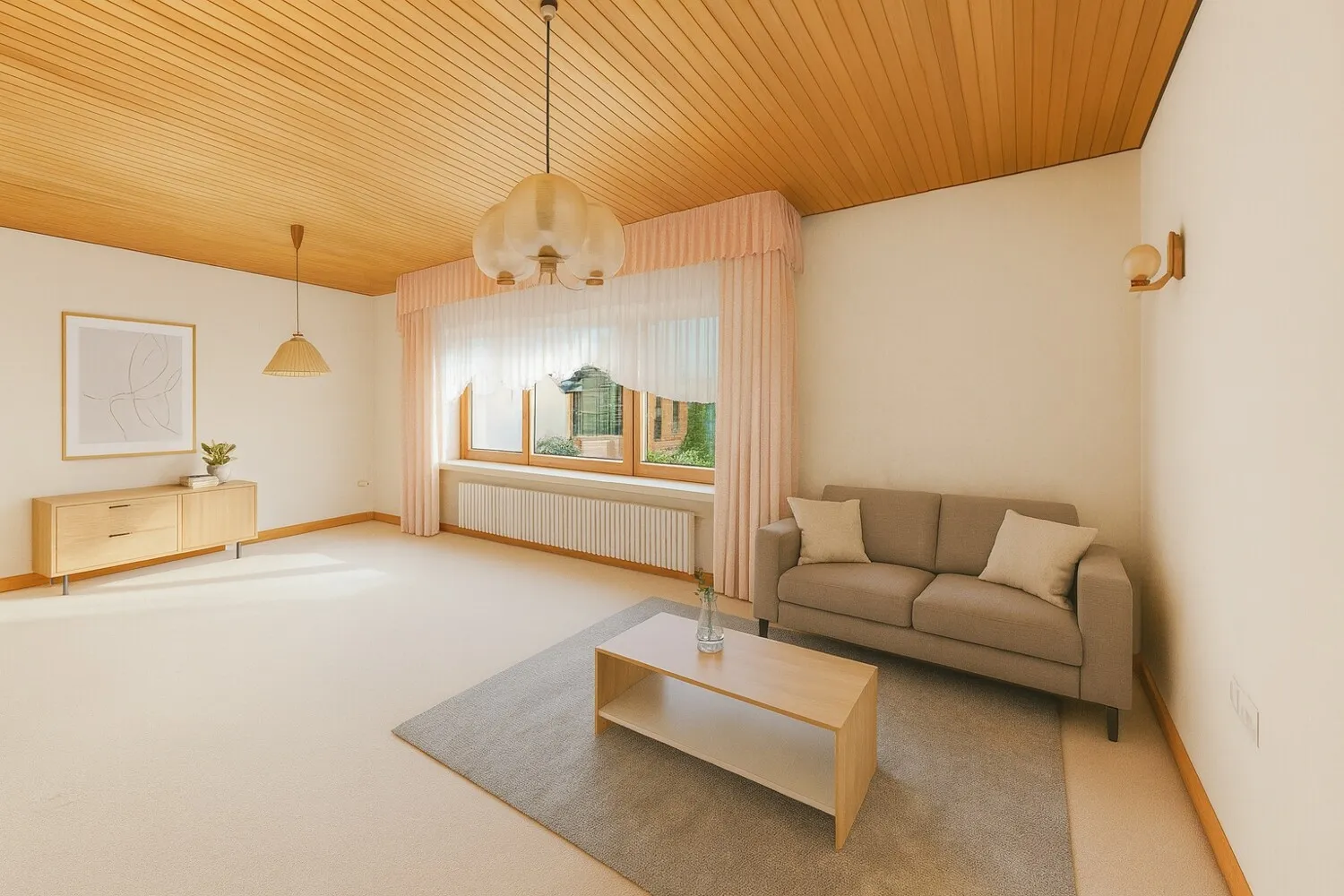 Wohnzimmer Möbliert