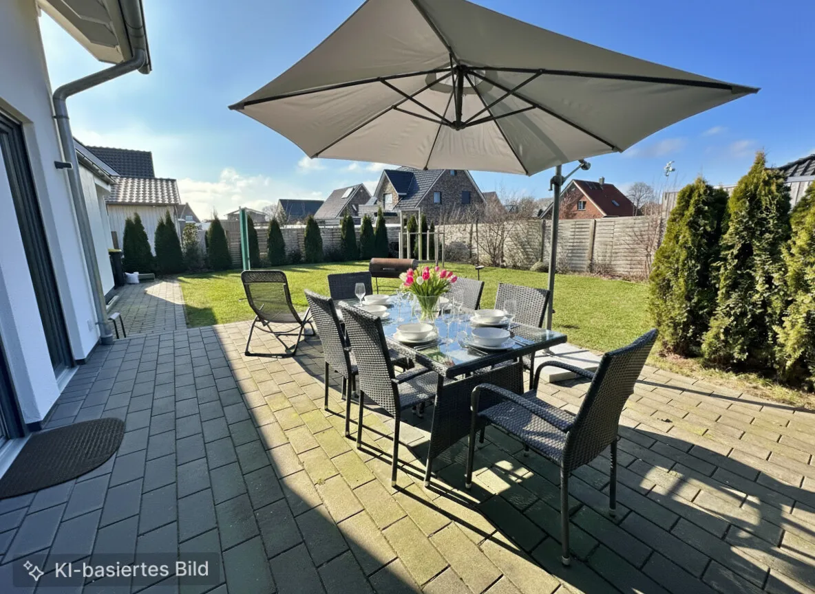 Blick in den Garten