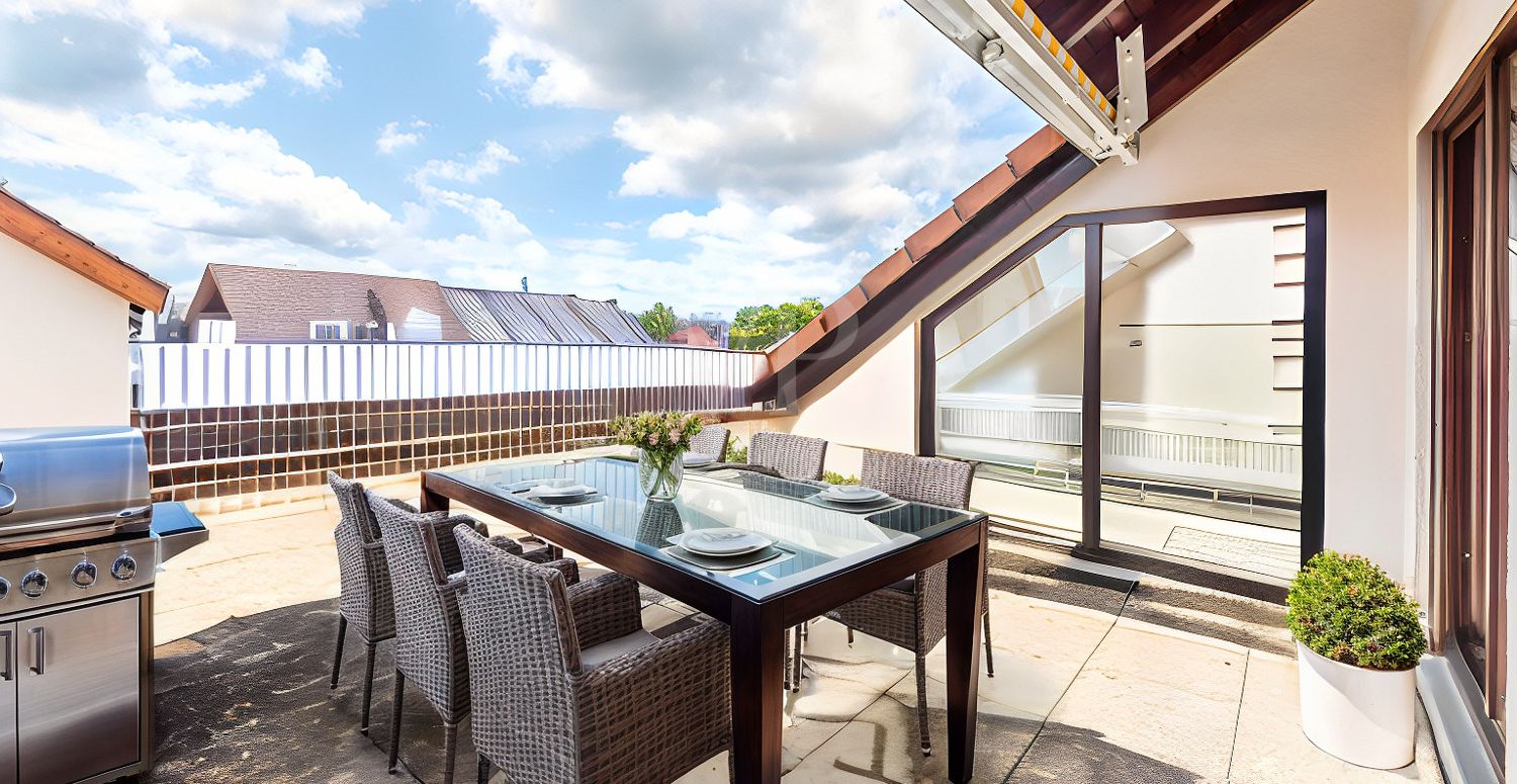 Terrasse Visualisierung