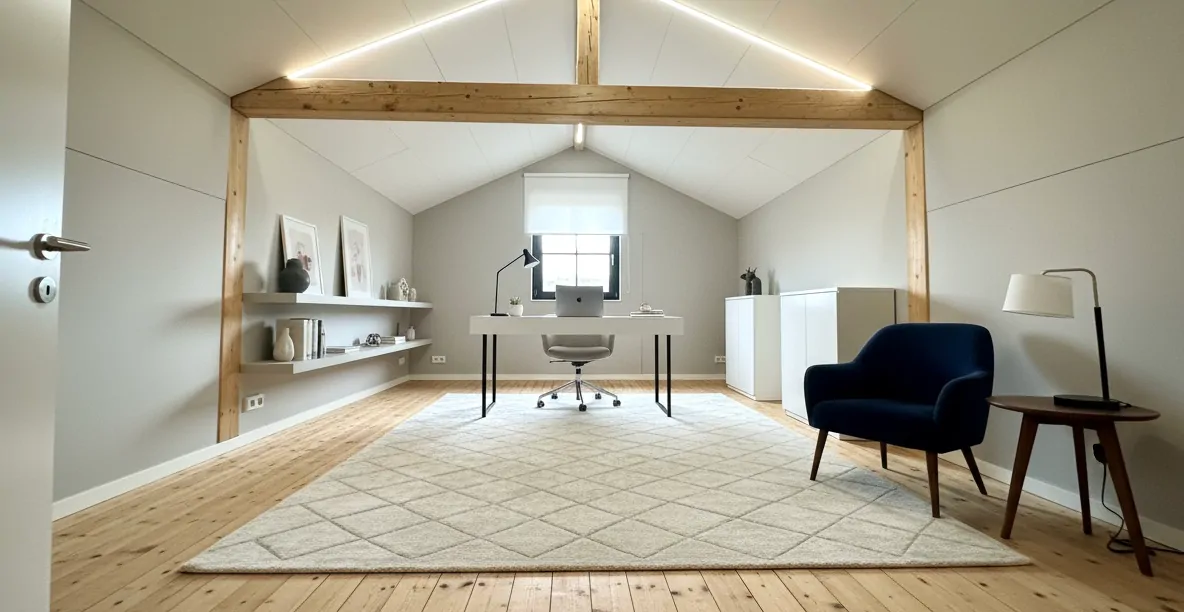 Ausbaureserve DG digital möbliert