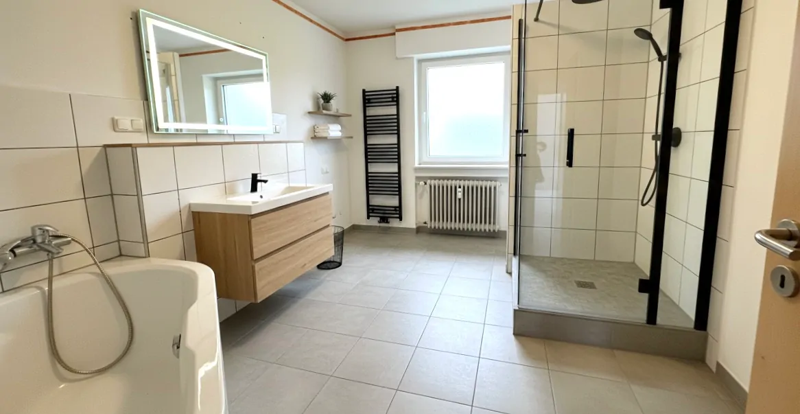 Bad EG digital möbliert