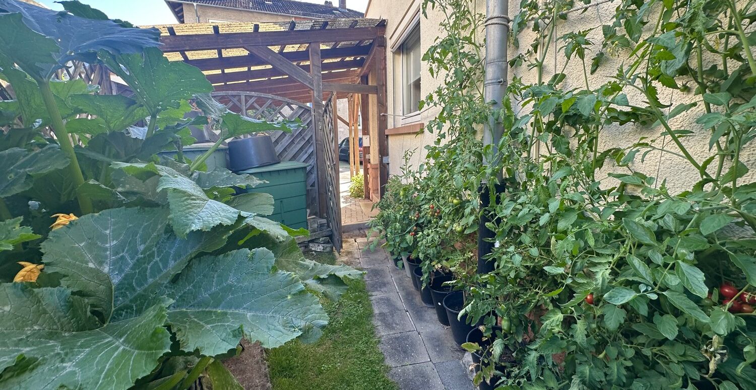 Zugang Carport