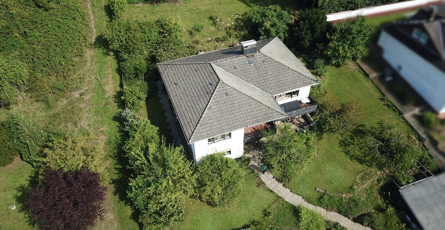 Wohnhaus mit Treppenaufgang