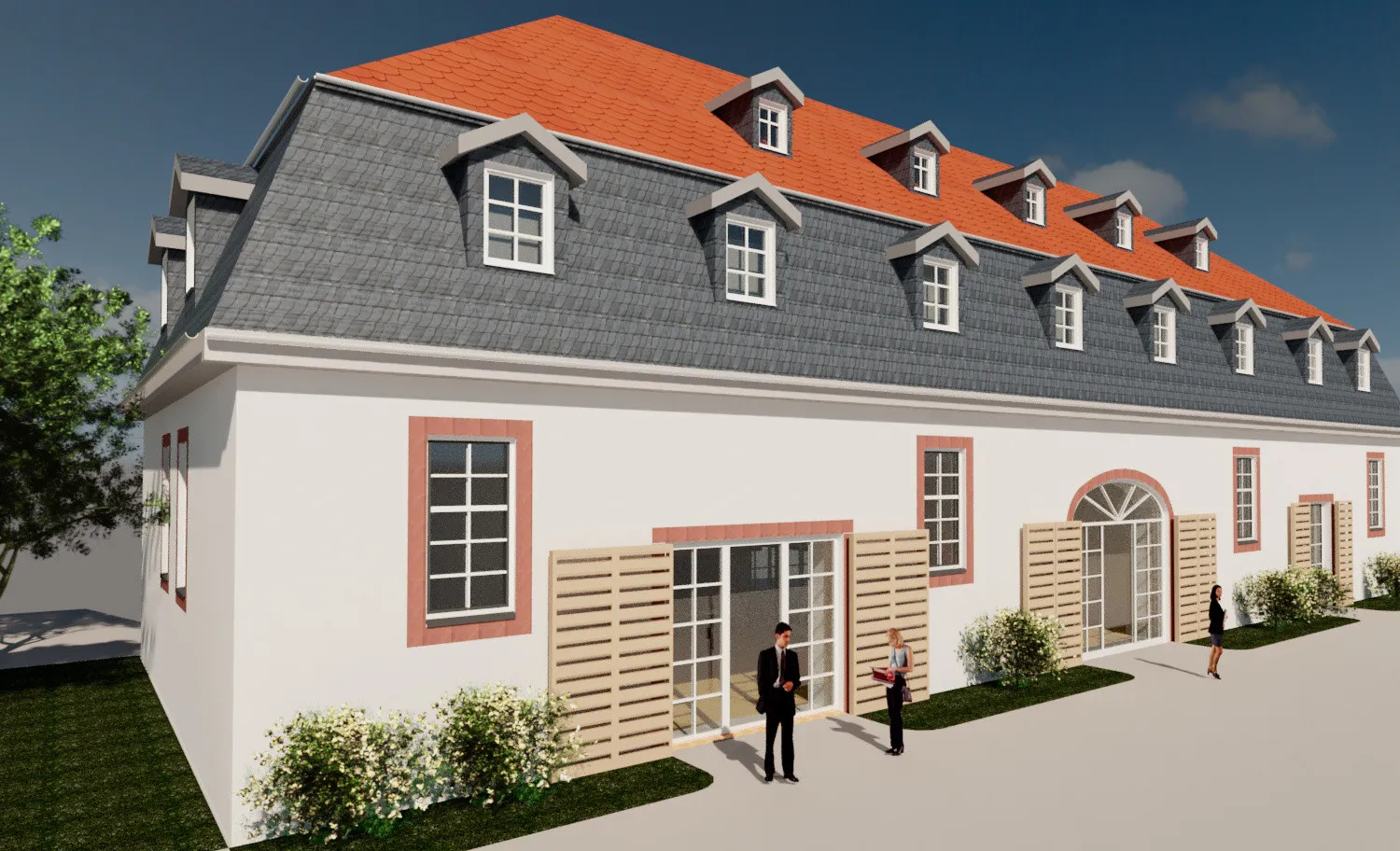 Visualisierung Marstall