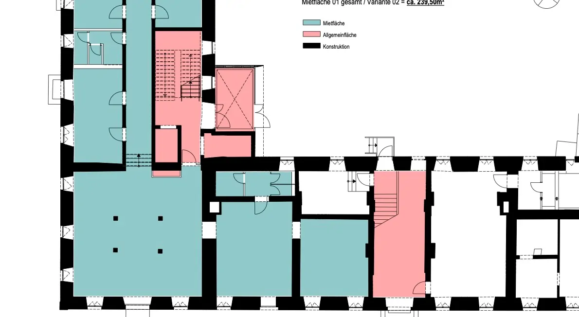Mietfläche Option 2