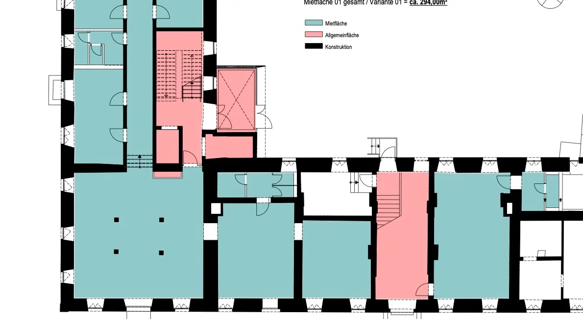 Mietfläche Option 1