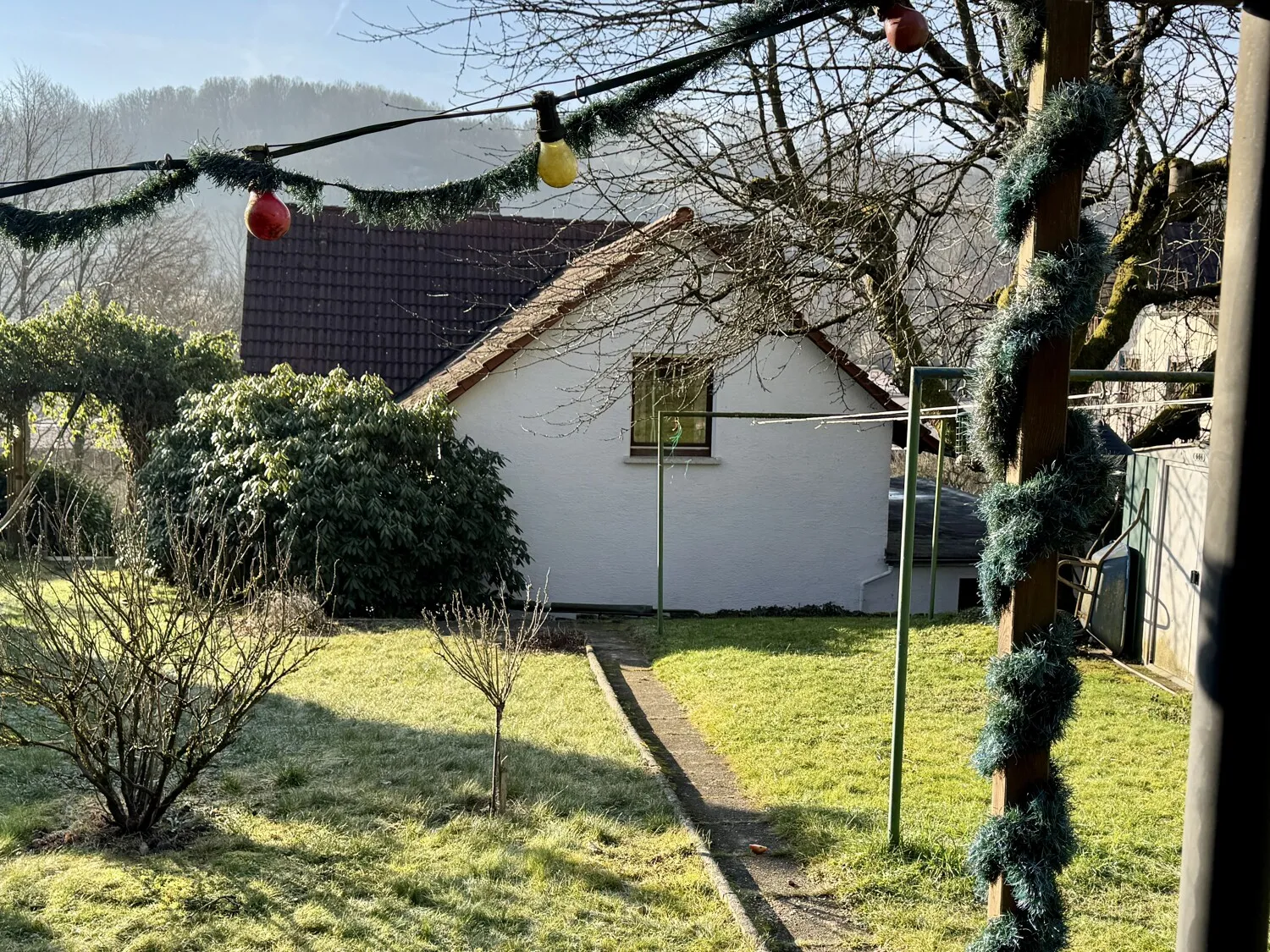 Haus von Gartenseite