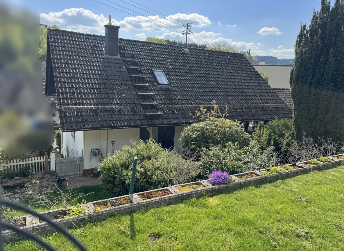 Blick vom Garten