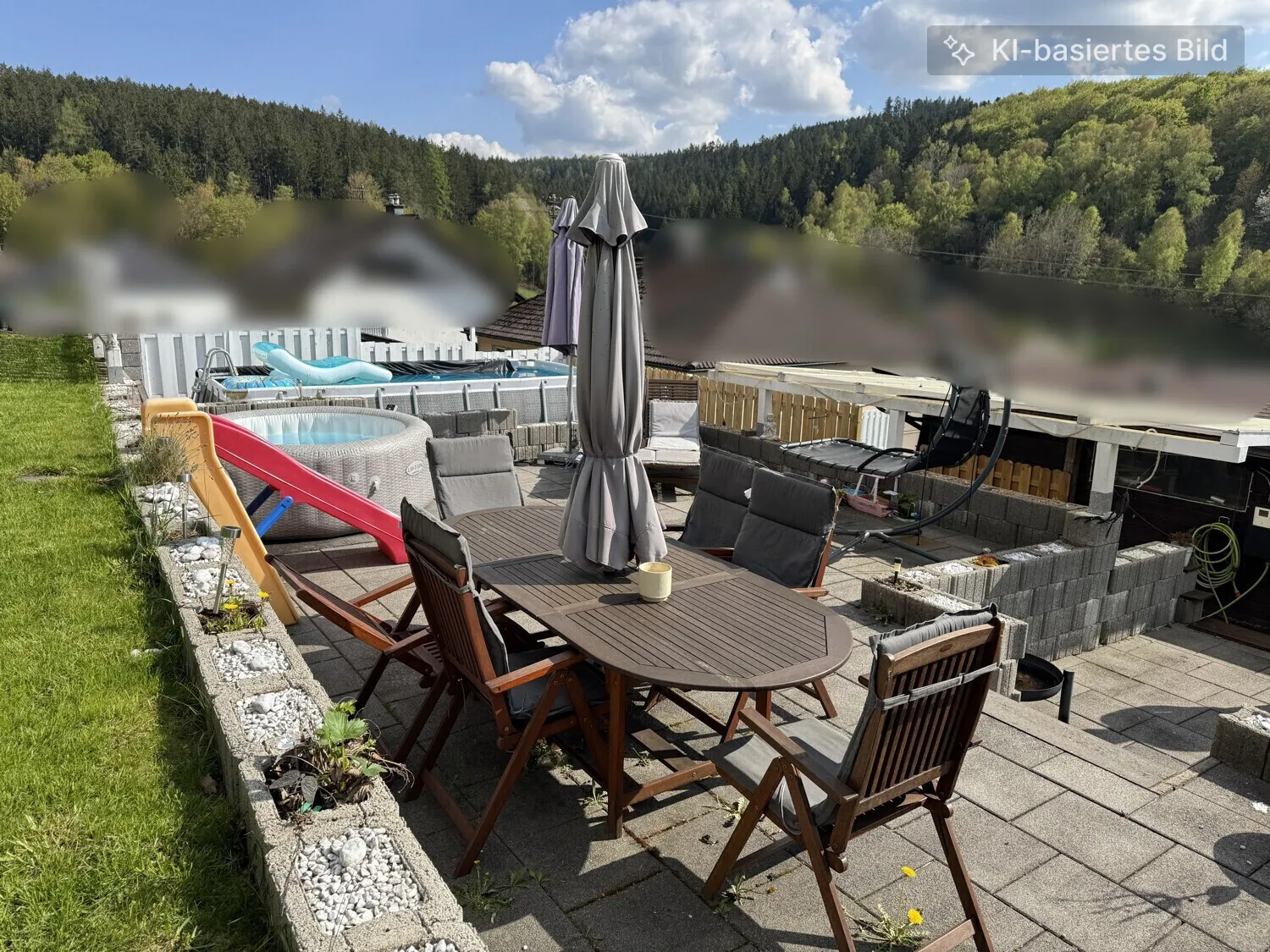 Terrassenfläche