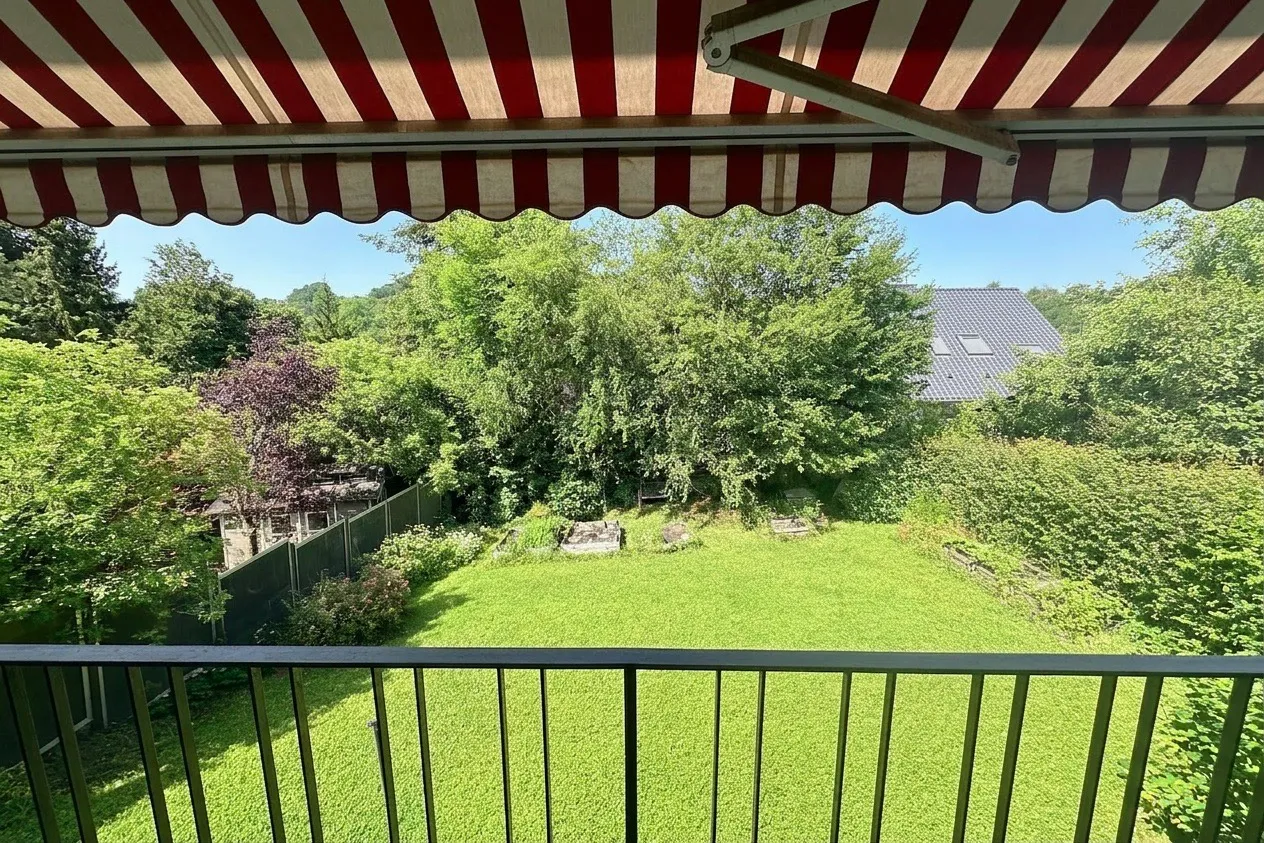 Sicht vom Balkon