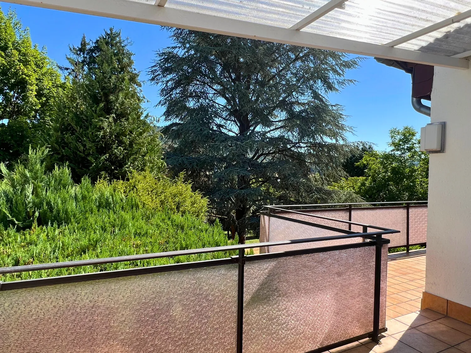 Aussicht Terrasse