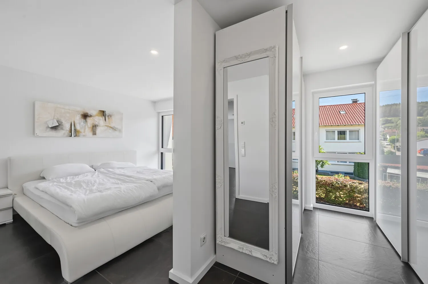Schlafzimmer und Ankleide Obergeschoss