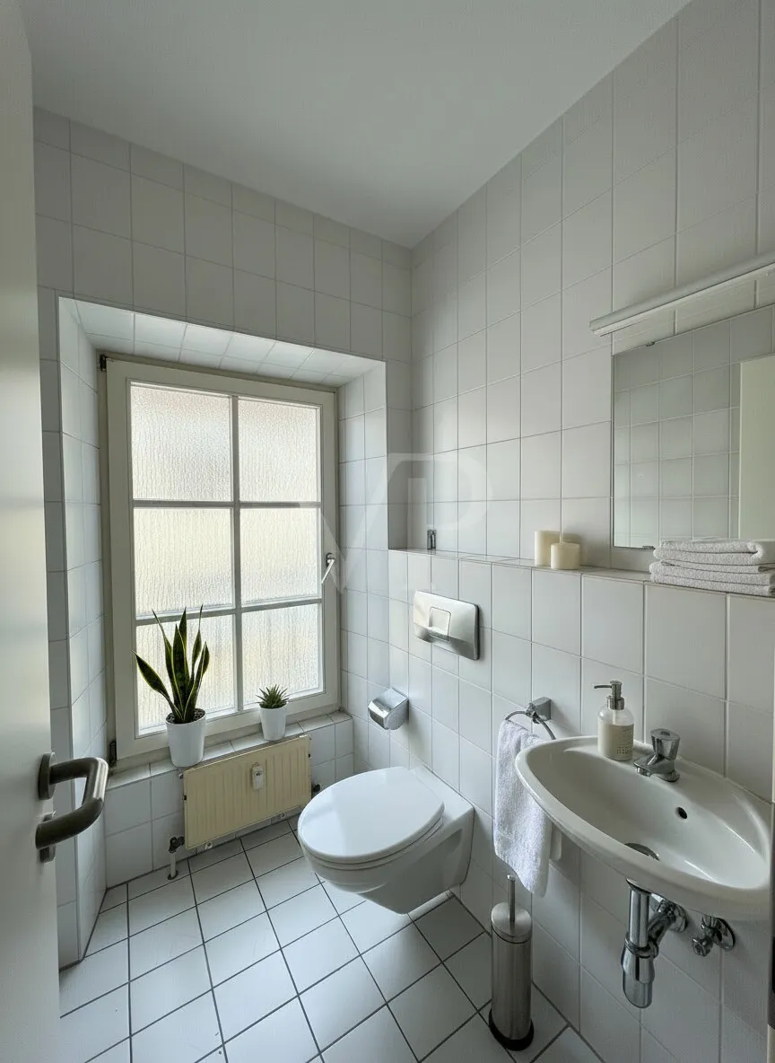 Gäste-WC - Visualisiert