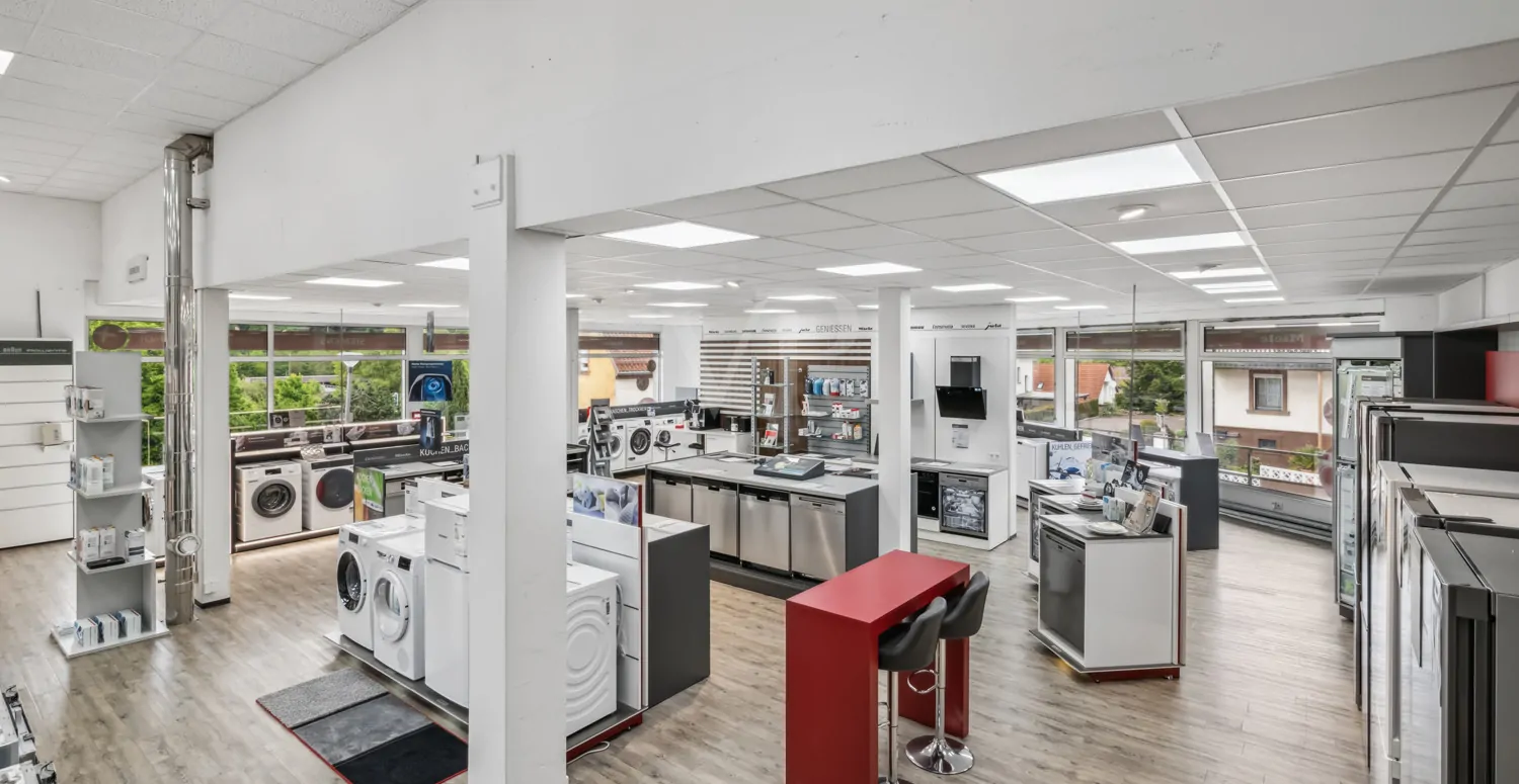 Blick vom Bürobereich