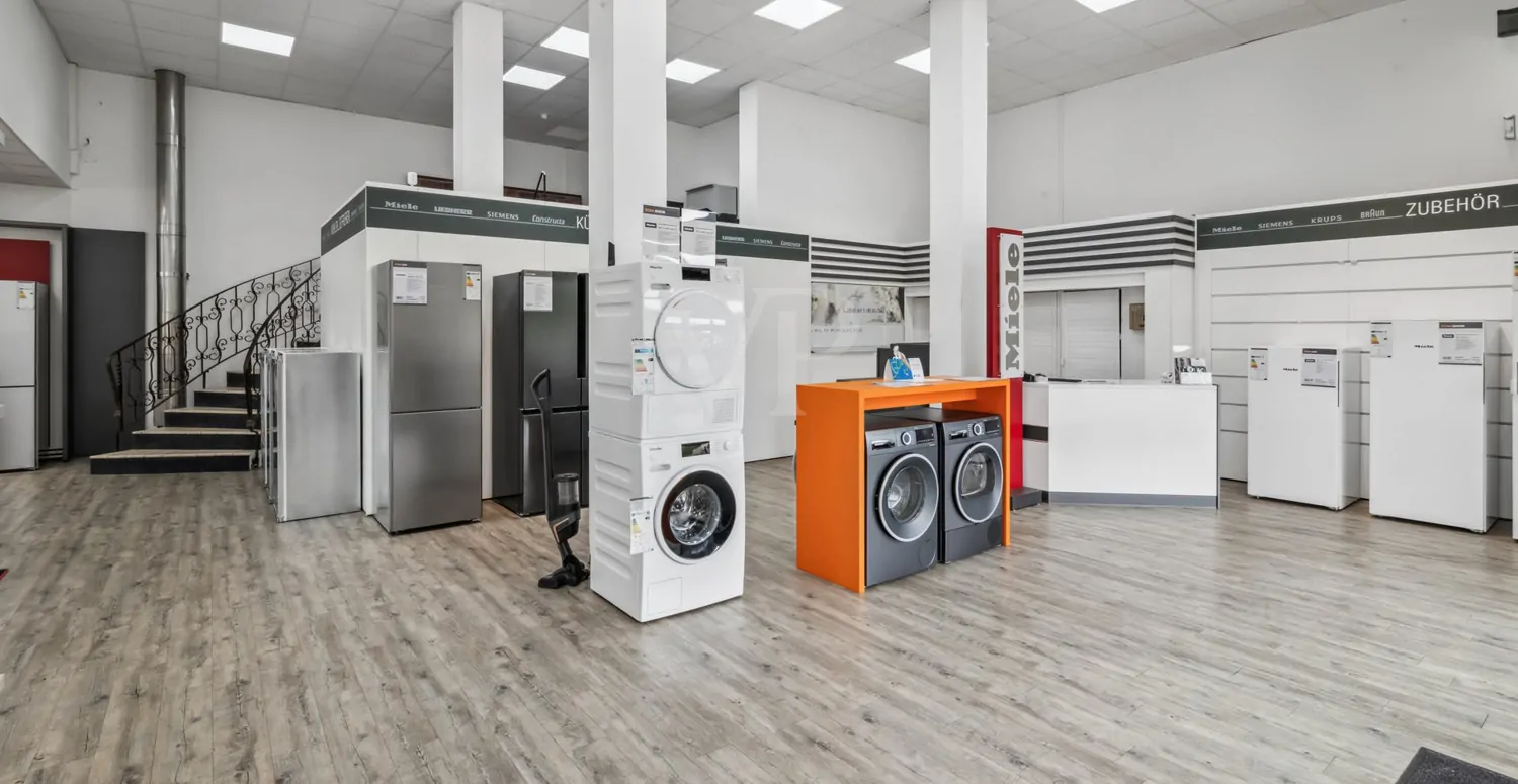 Entrée Verkaufshalle