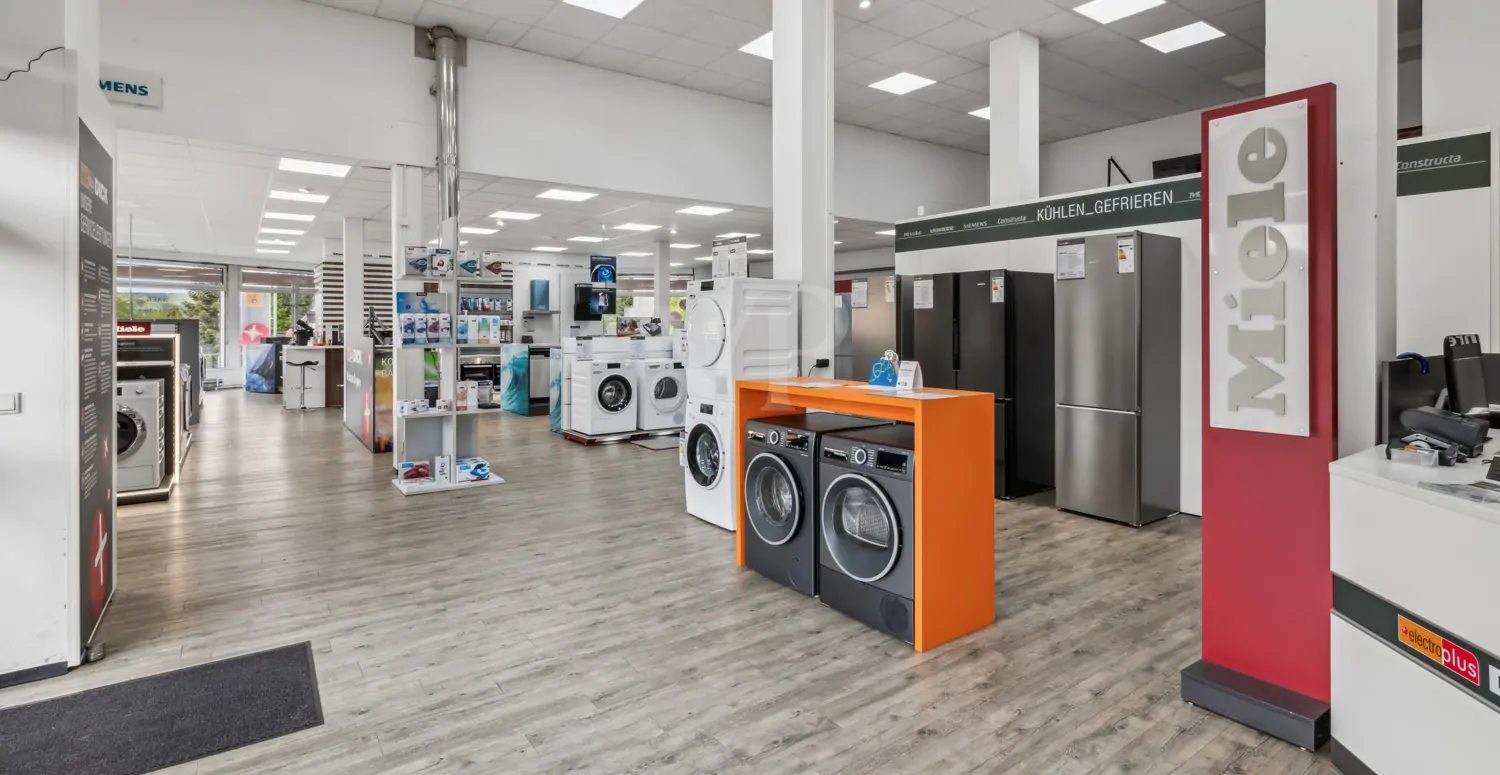 Großzügige Verkaufsfläche