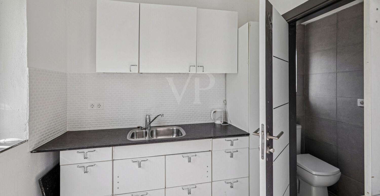 Außenküche mit WC