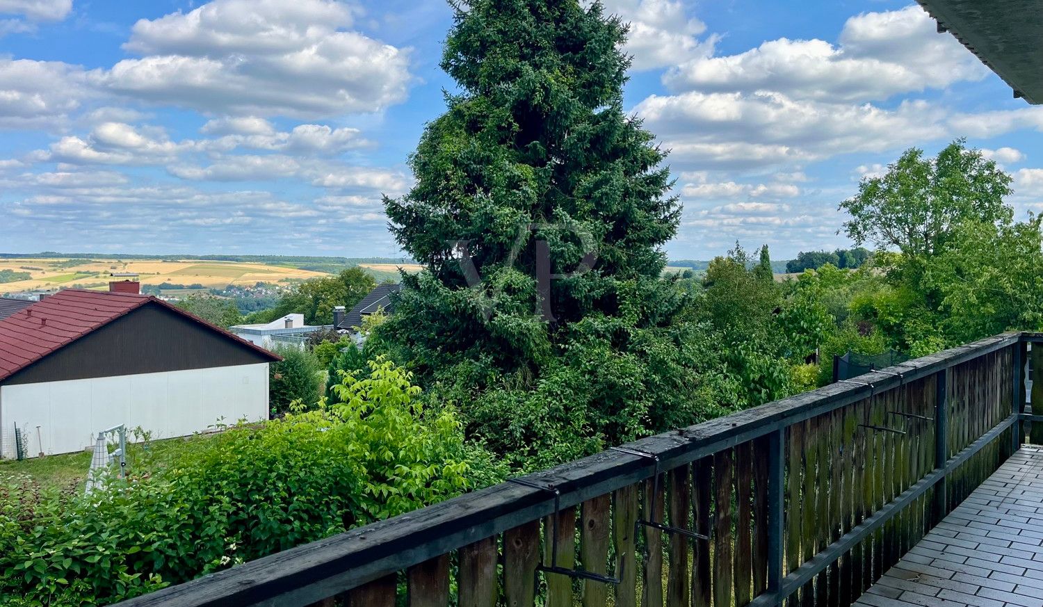 Balkon mit Fernblick