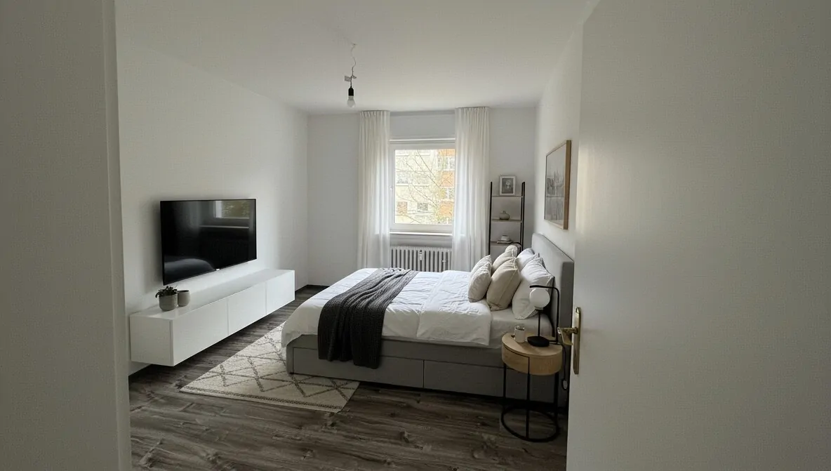 Schlafzimmer - Visualisiert