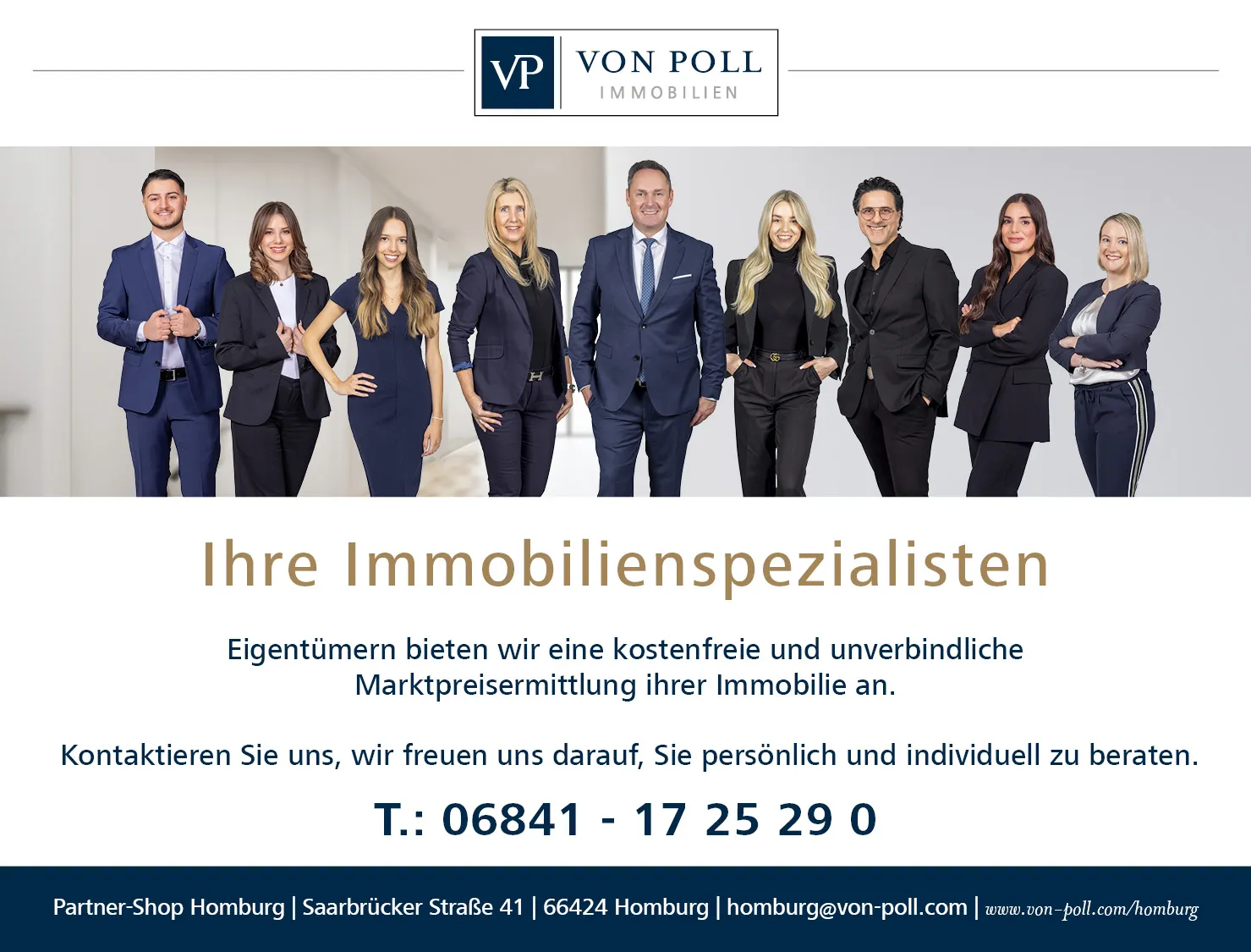 Immobilienprofis vor Ort