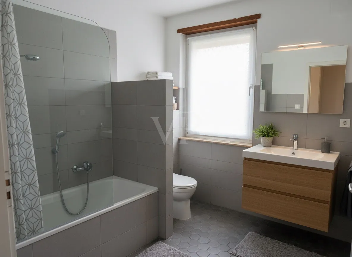 Badezimmer OG- Visualisiert