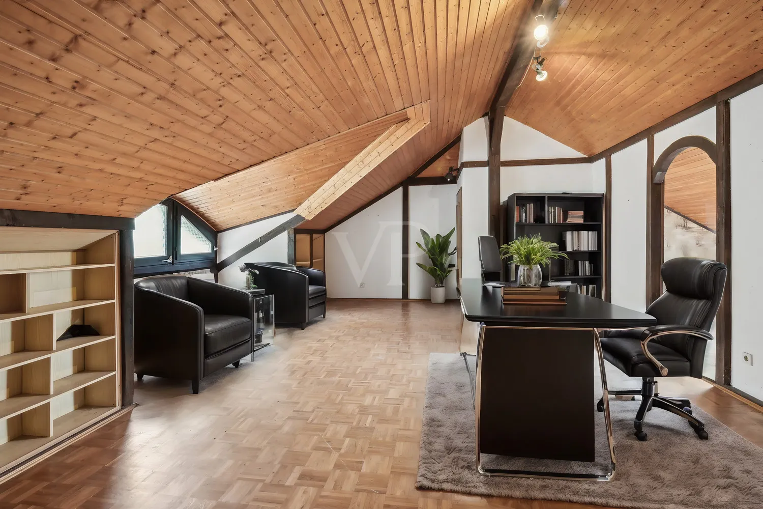 Arbeitszimmer - Visualisiert
