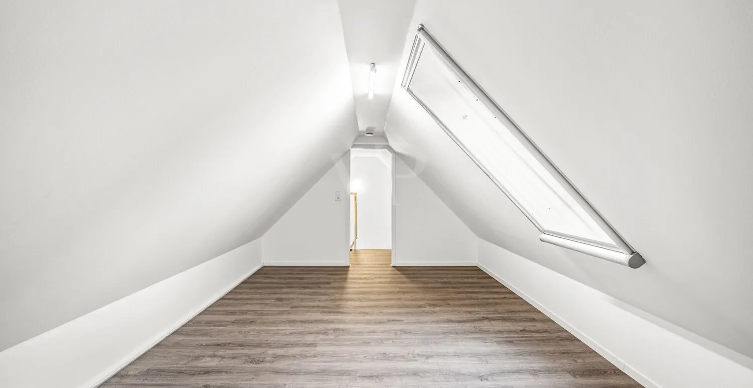 Ausgebauter Dachboden