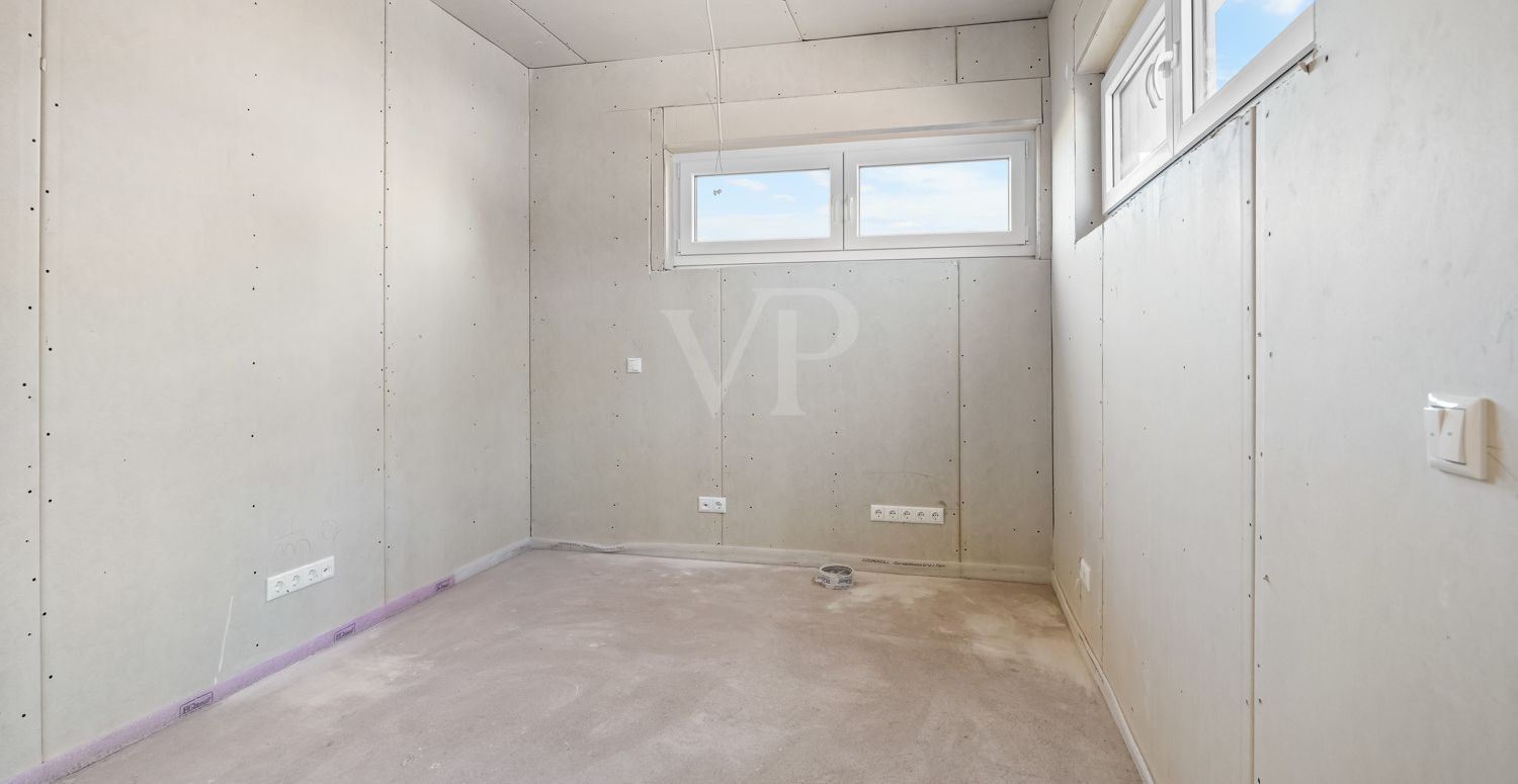 Büro im Erdgeschoss