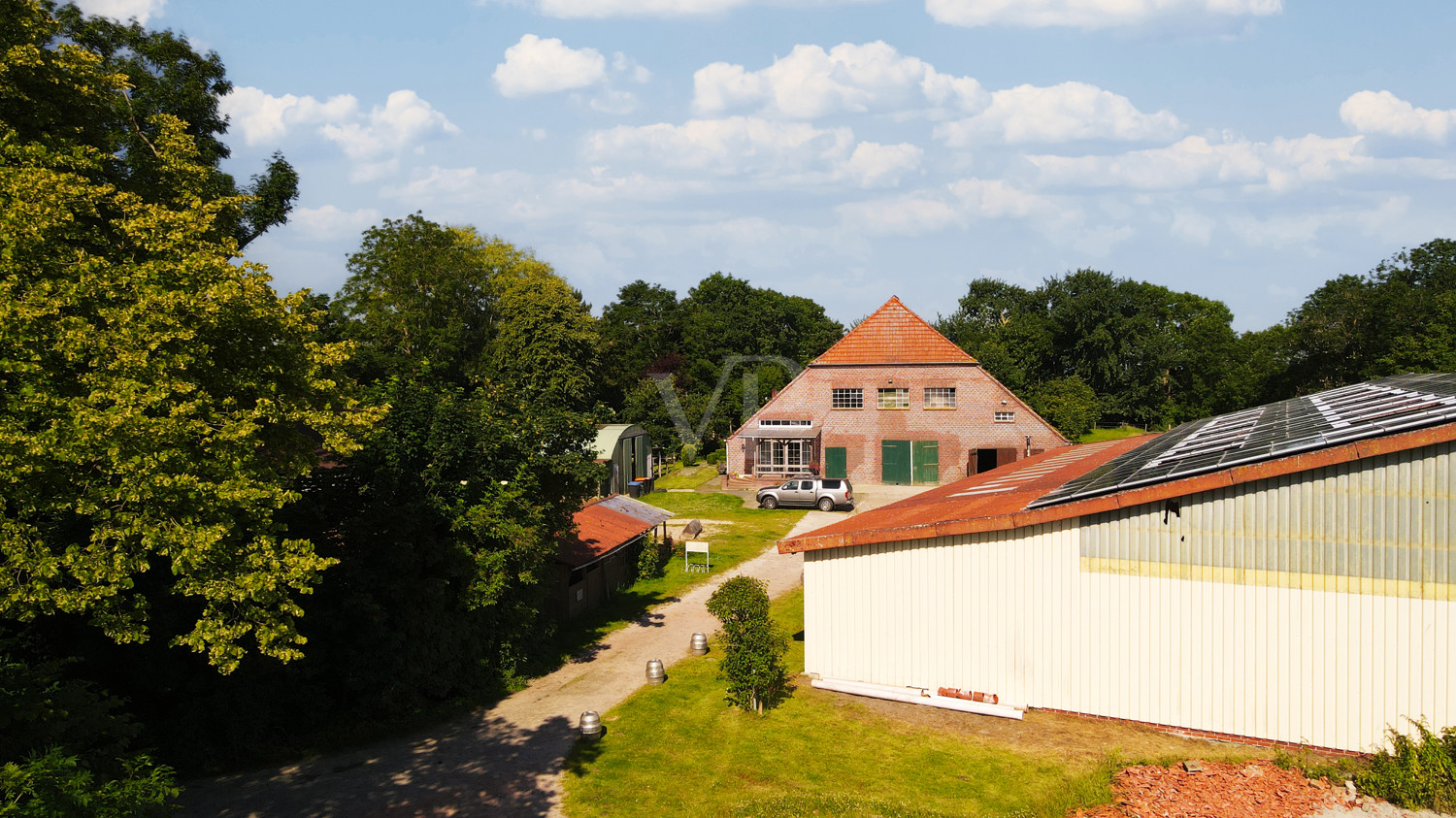 Blick in den Hof