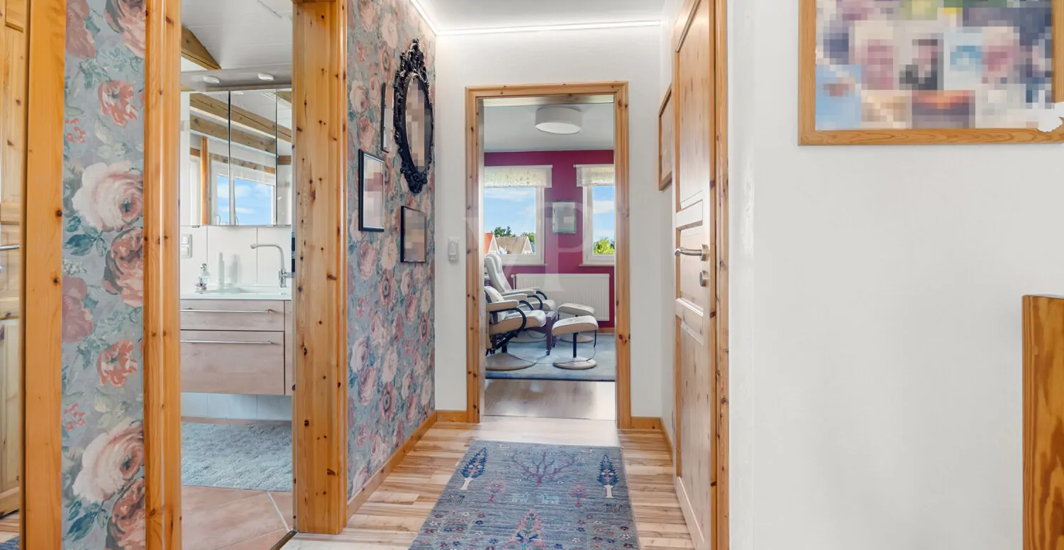 Flur im Obergeschoss