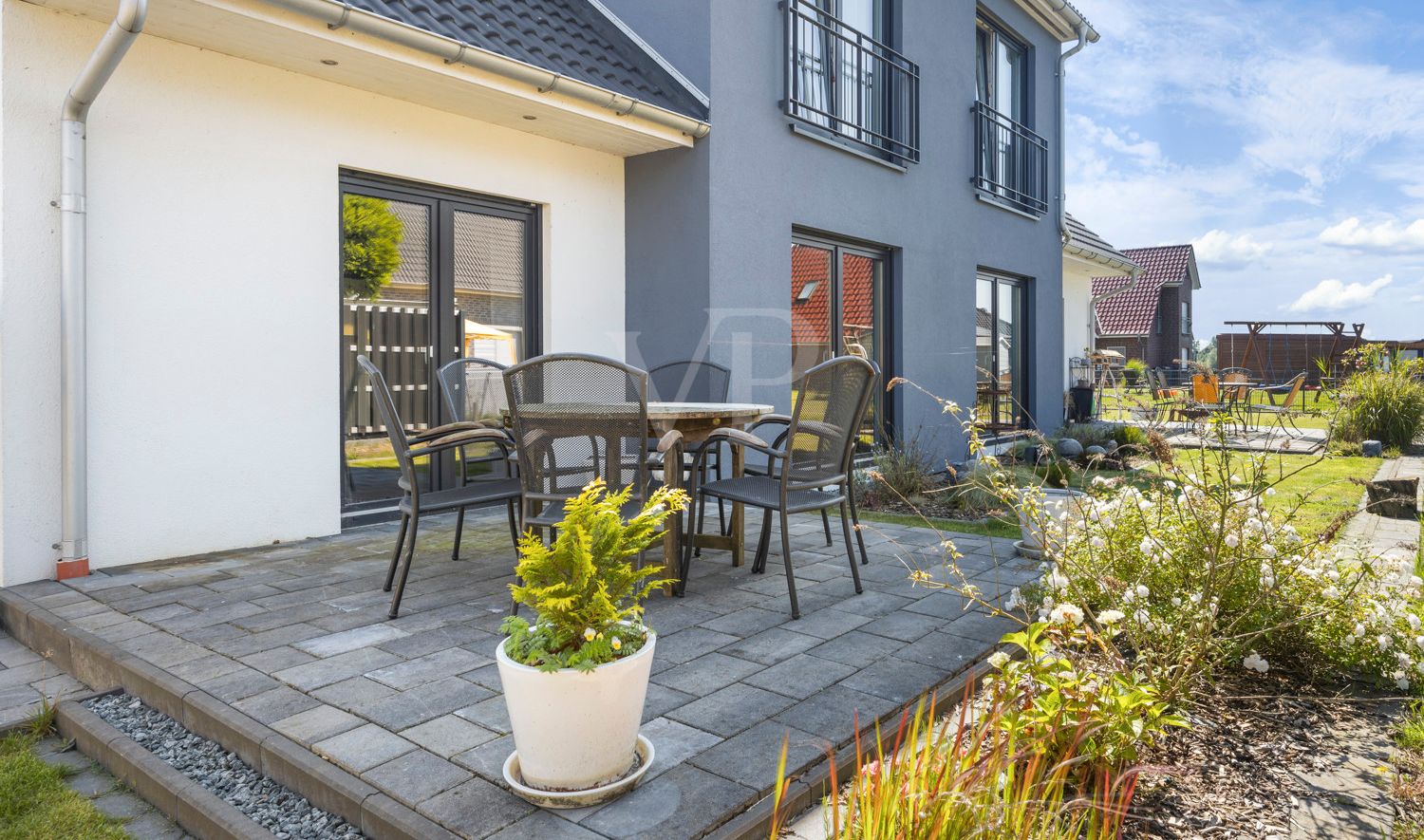 Der Terrassenbereich