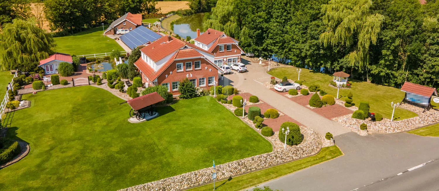 Drohnenaufnahme Resort