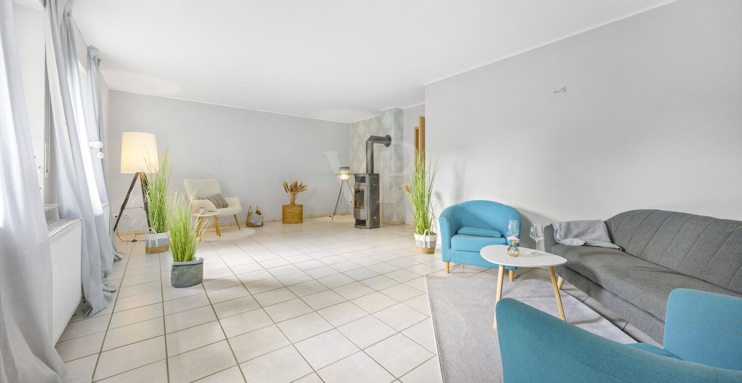 Blick in das schöne Wohnzimmer