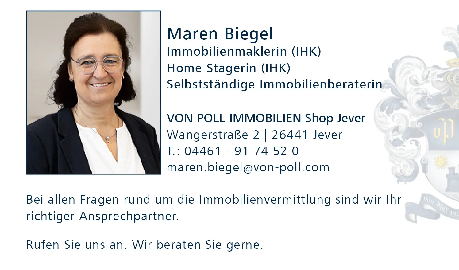 Digitale Visitenkarte Maren Biegel