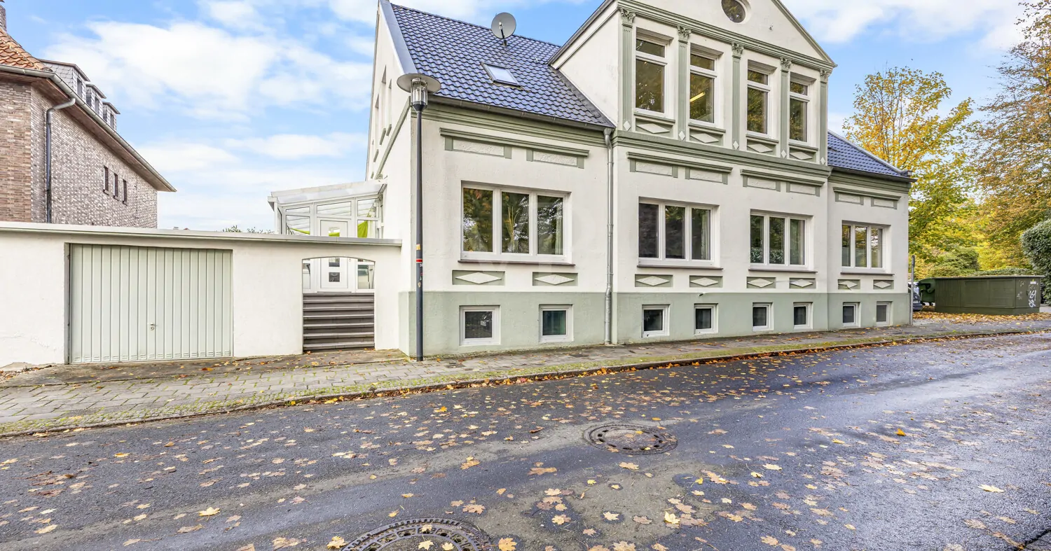 Blick auf die wunderschöne Immobilie