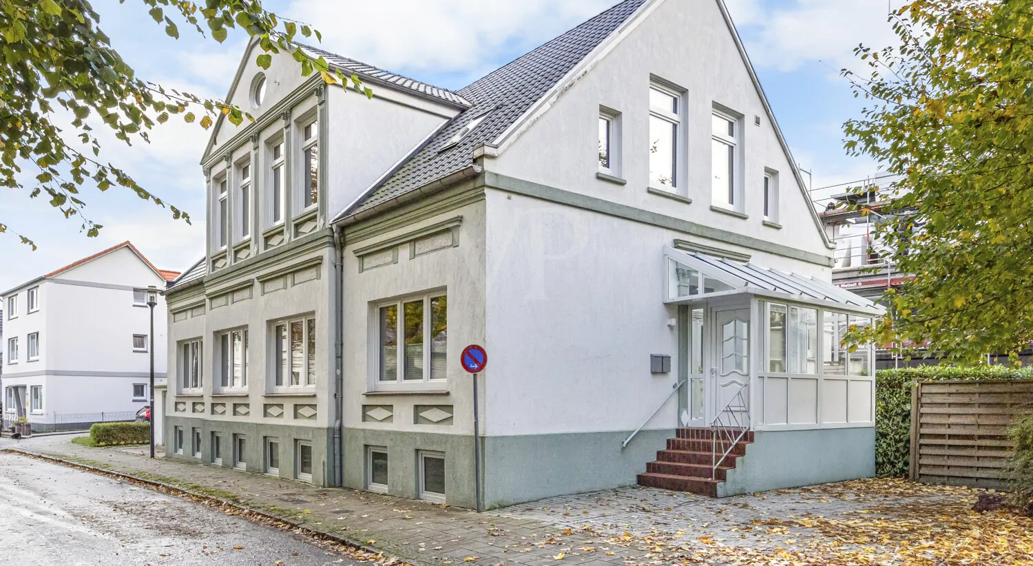 Blick auf die Immobilie