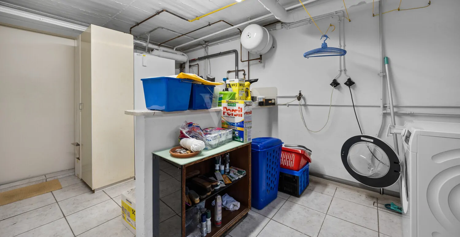Waschküche im Keller