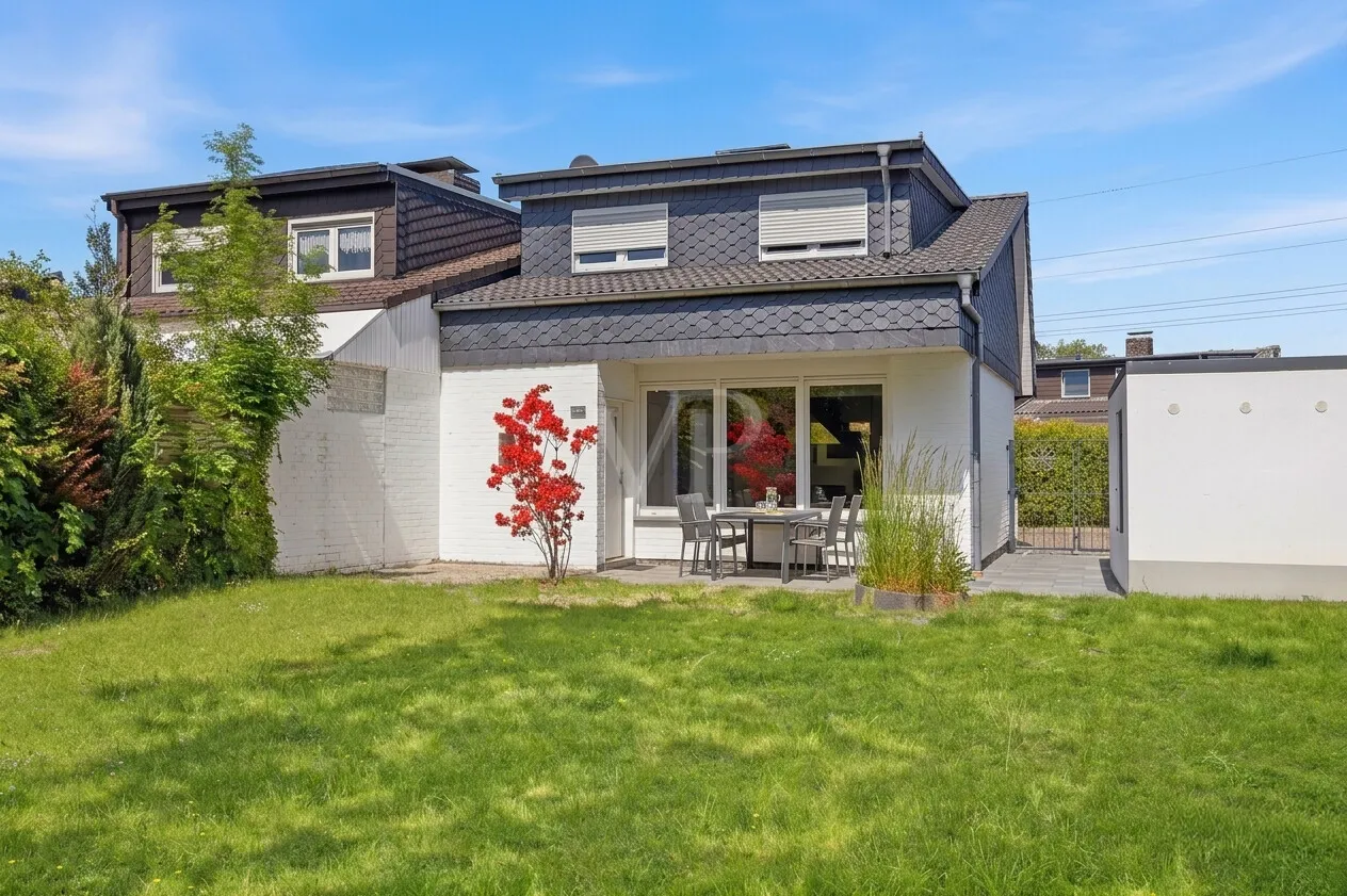 Blick auf das Haus